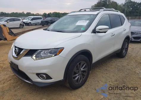 2016 Nissan Rogue Sl from USA, damaged, VIN 5N1AT2MVXGC910787